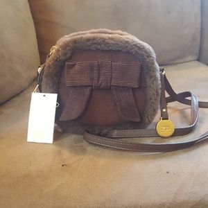 Ugg Bailey bow corduroy box zip